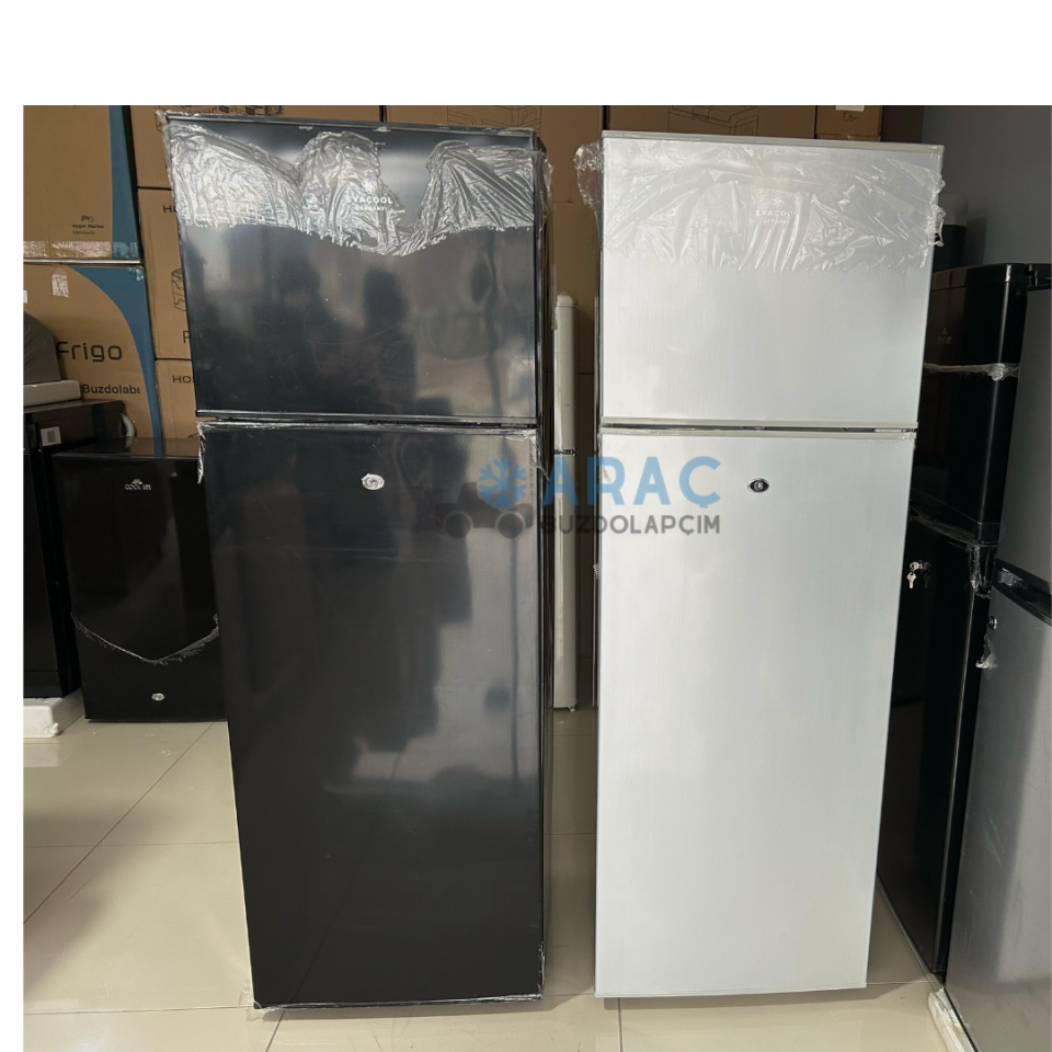 Evacool M 200 Litre 12-24v Yandan Kapaklı Buzdolabı (siyah)