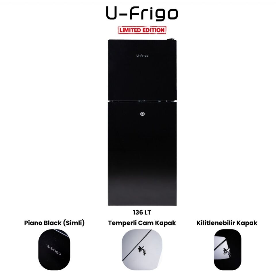U-Frigo Limited Edition 136 Litre 12-24v Yandan Kapaklı Buzdolabı
