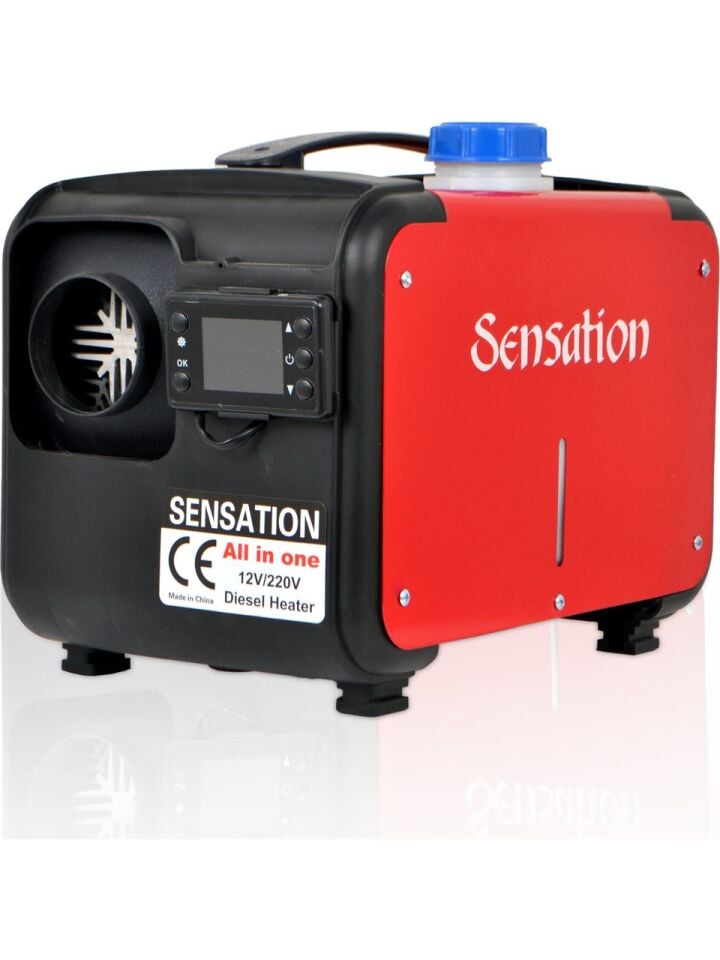 Sensation 5Kw 12-24-220V Portatif Dizel Isıtıcı