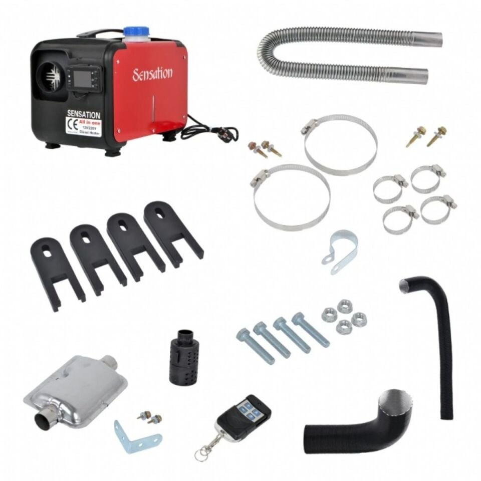 Sensation 5Kw 12-24-220V Portatif Dizel Isıtıcı