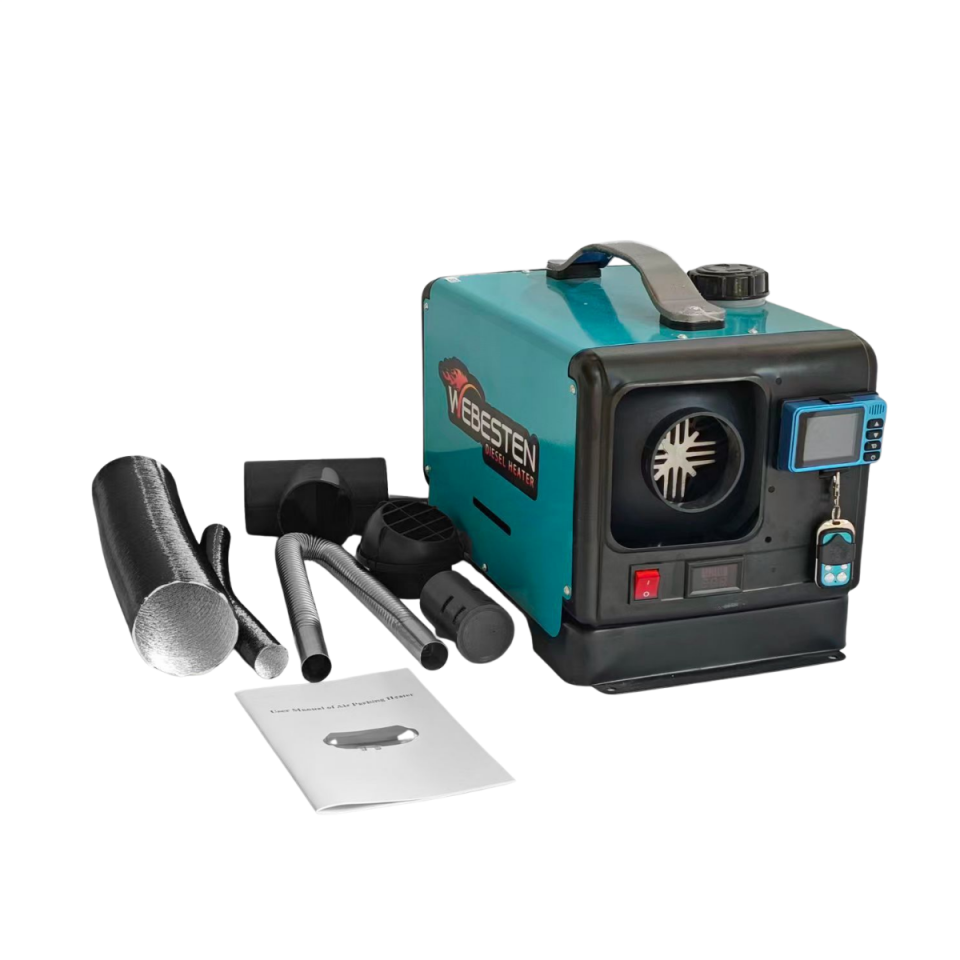 Webesten 5Kw 12-24-220V Portatif Dizel Isıtıcı (bataryalı model)