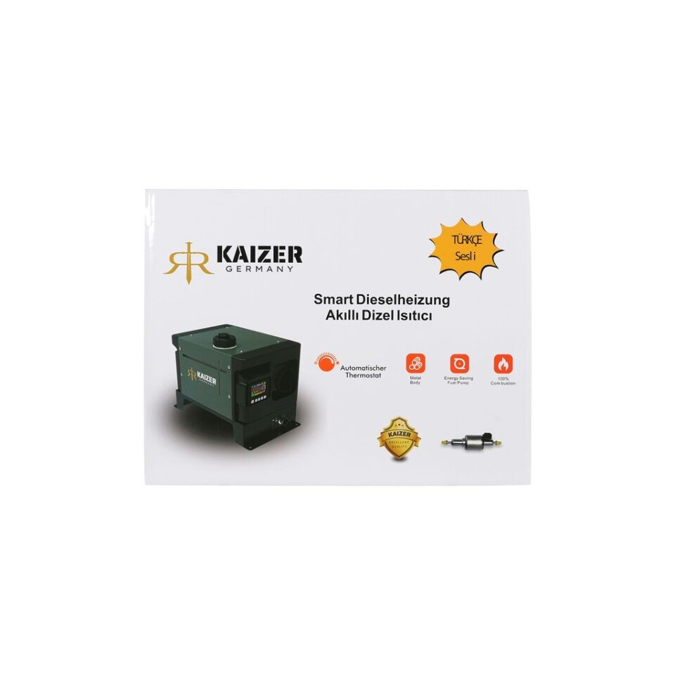 Kaizer Germany 5.5Kw 12-24-220V Portatif Dizel Isıtıcı
