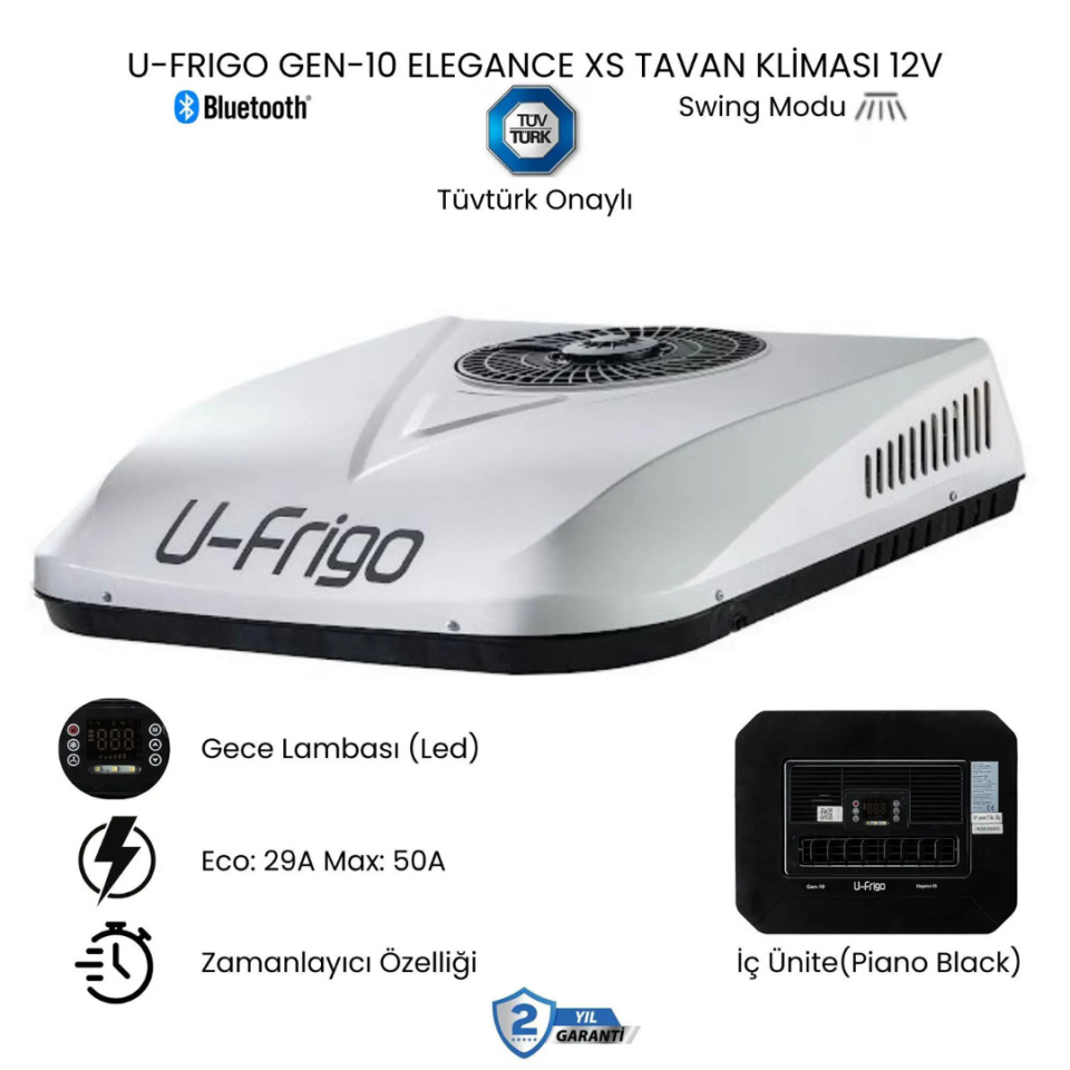 U-Frigo Gen-10 12V Tavan Kliması