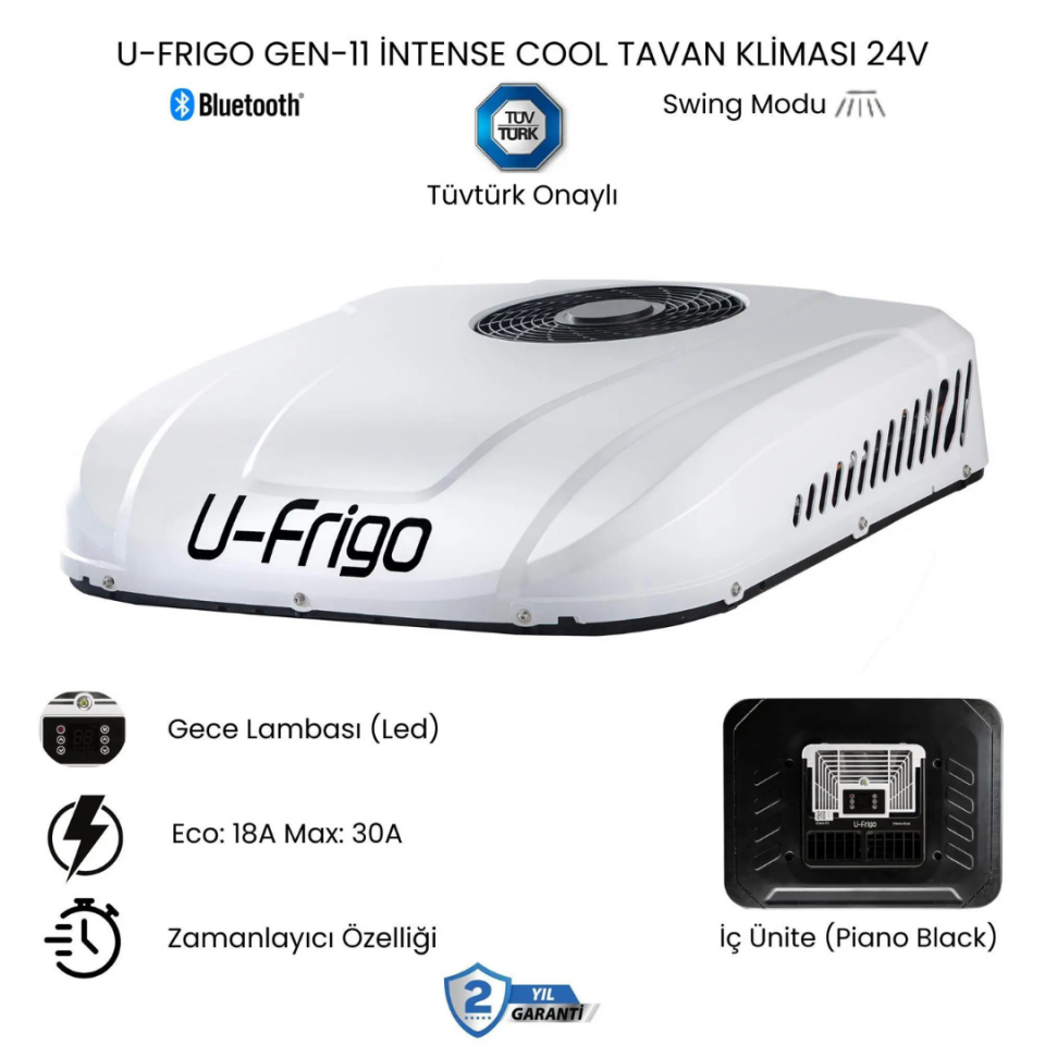 U-Frigo Gen-11 24V Tavan Kliması