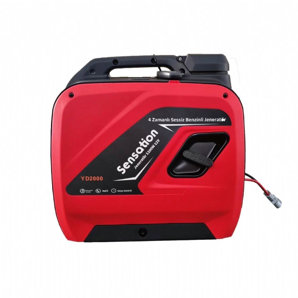 Sensation Sessiz 12V 4 Zamanlı Benzinli Jeneratör 1200W 85A