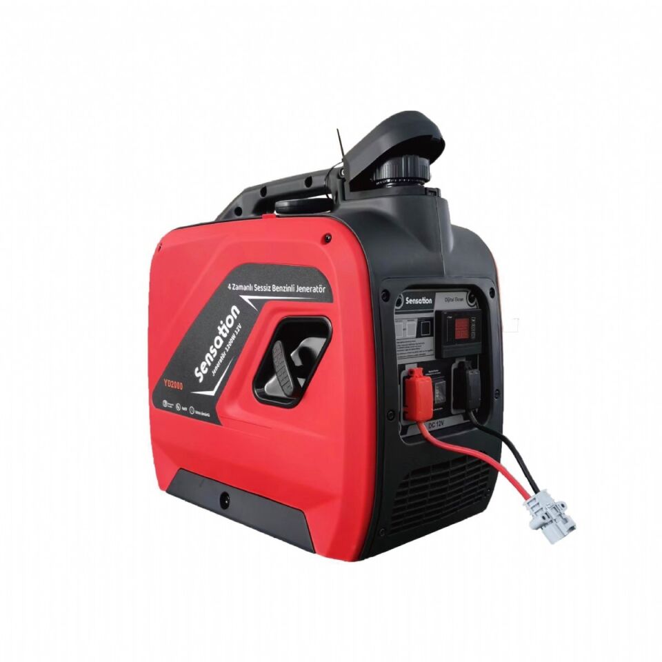 Sensation Sessiz 12V 4 Zamanlı Benzinli Jeneratör 1200W 85A