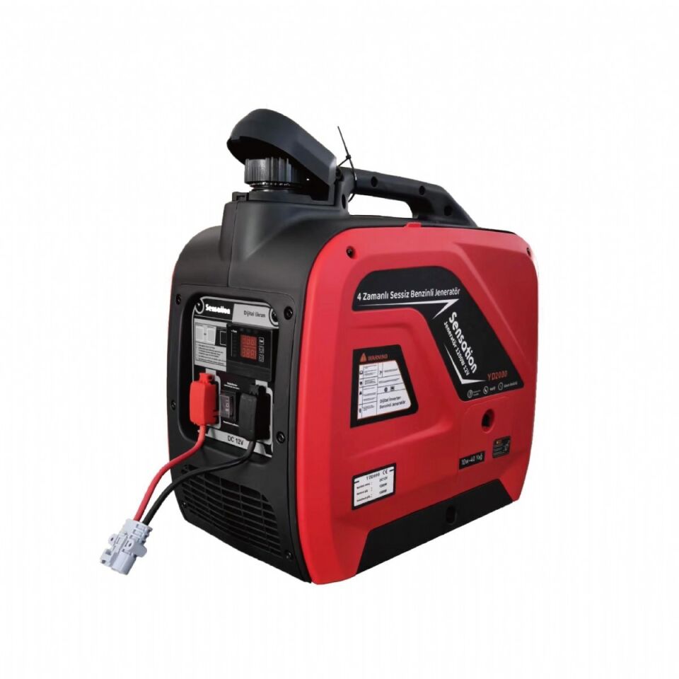 Sensation Sessiz 12V 4 Zamanlı Benzinli Jeneratör 1200W 85A