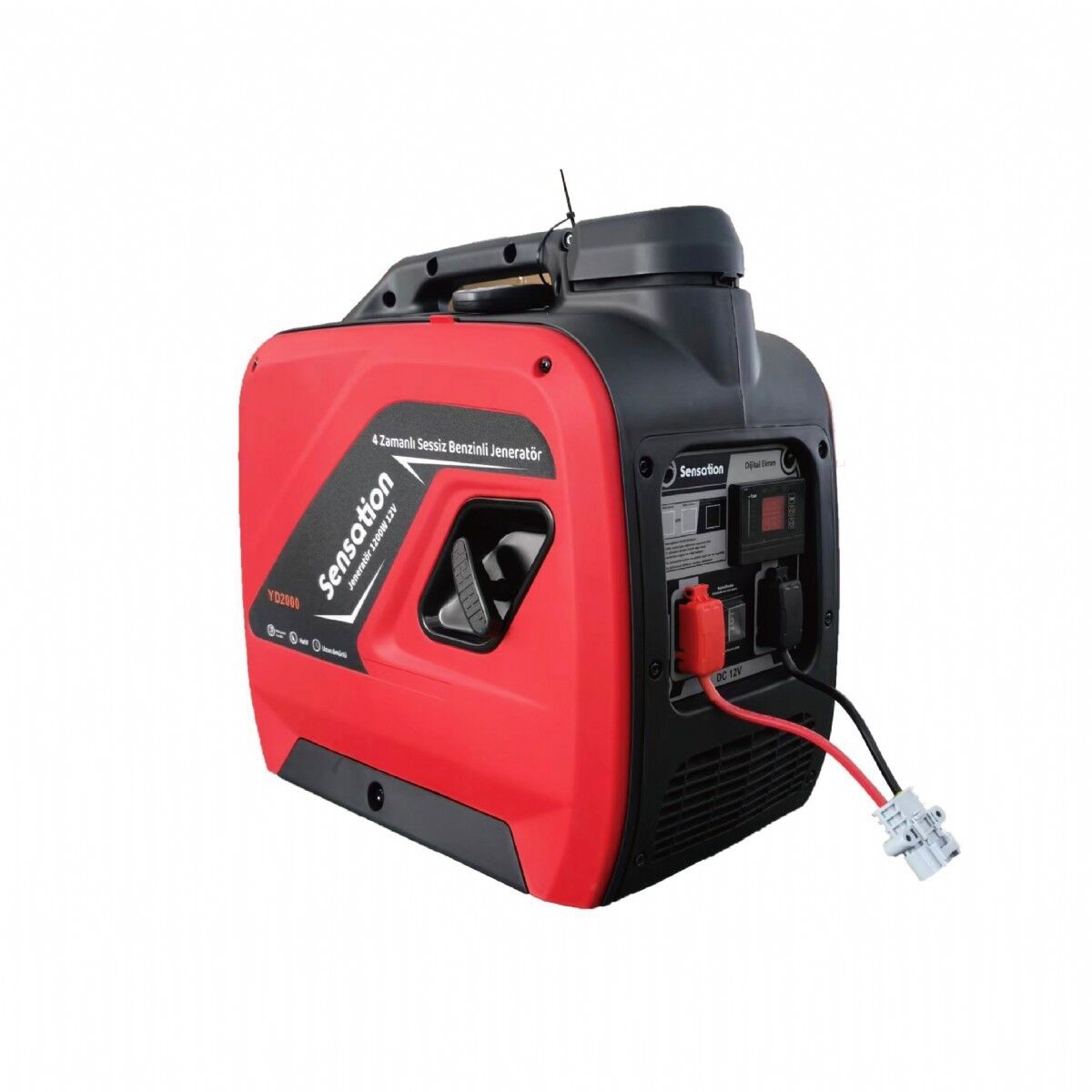 Sensation Sessiz 12V 4 Zamanlı Benzinli Jeneratör 1200W 85A