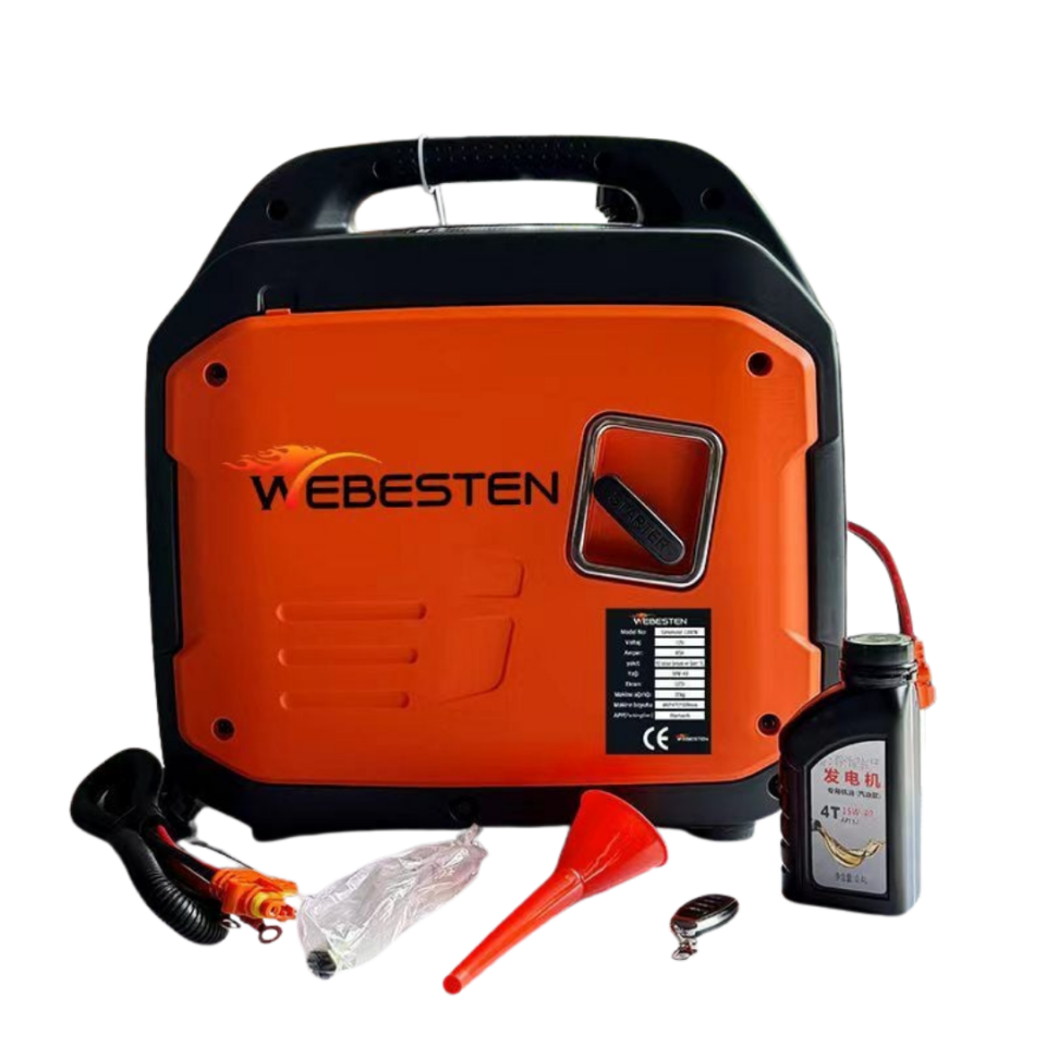 Webesten Sessiz 12V Benzinli Jeneratör 1200W 85A